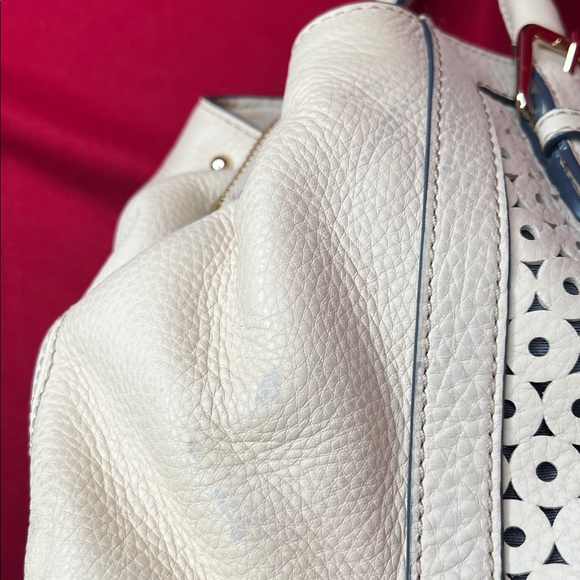 KATE SPADE SLOAN MERCER ISLE PERFORATED SATCHEL